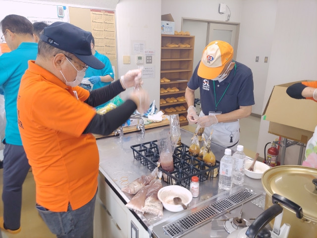 【 国分寺公民館地域交流フェスタ】で 非常食の試食会を実施