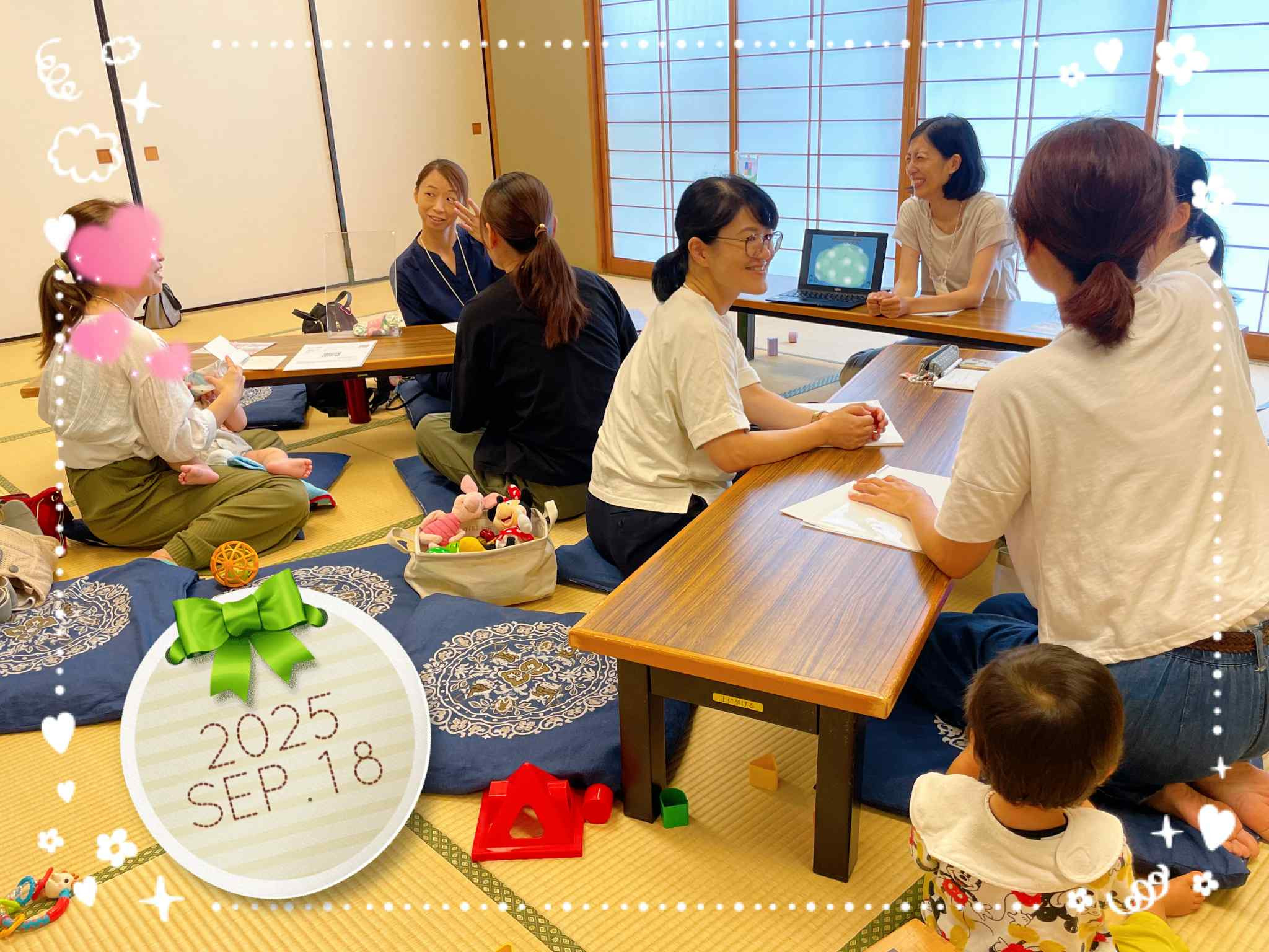 はぐらぶ子育て主催🐘💕第29回🌱子育てが楽しくなるママカフェ@いちはら🌱開催報告