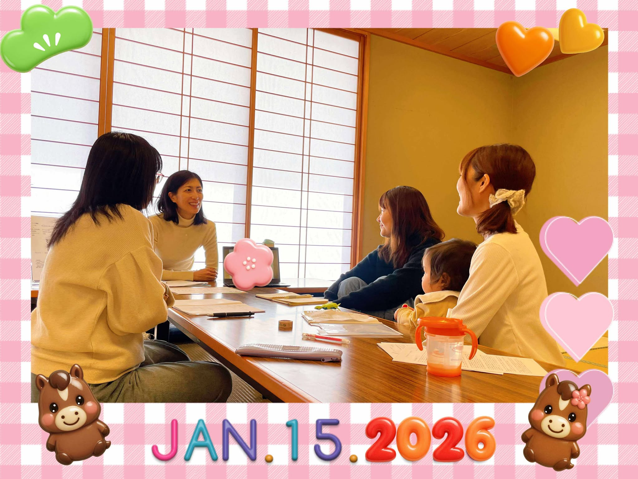 はぐらぶ子育て主催🐘💕第33回🌱子育てが楽しくなるママカフェ＠いちはら🌱開催報告