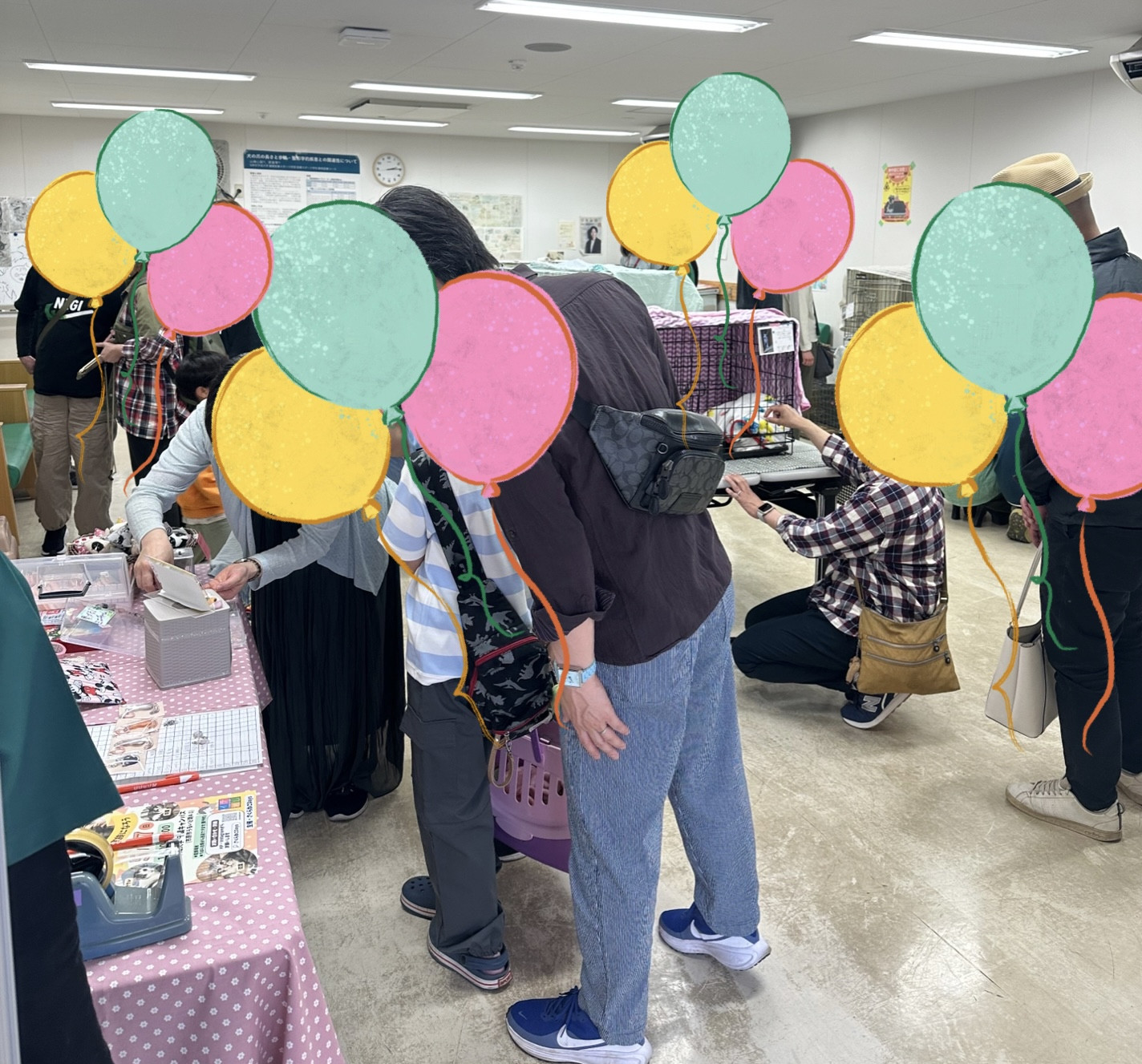 4月の保護猫譲渡会　活動報告